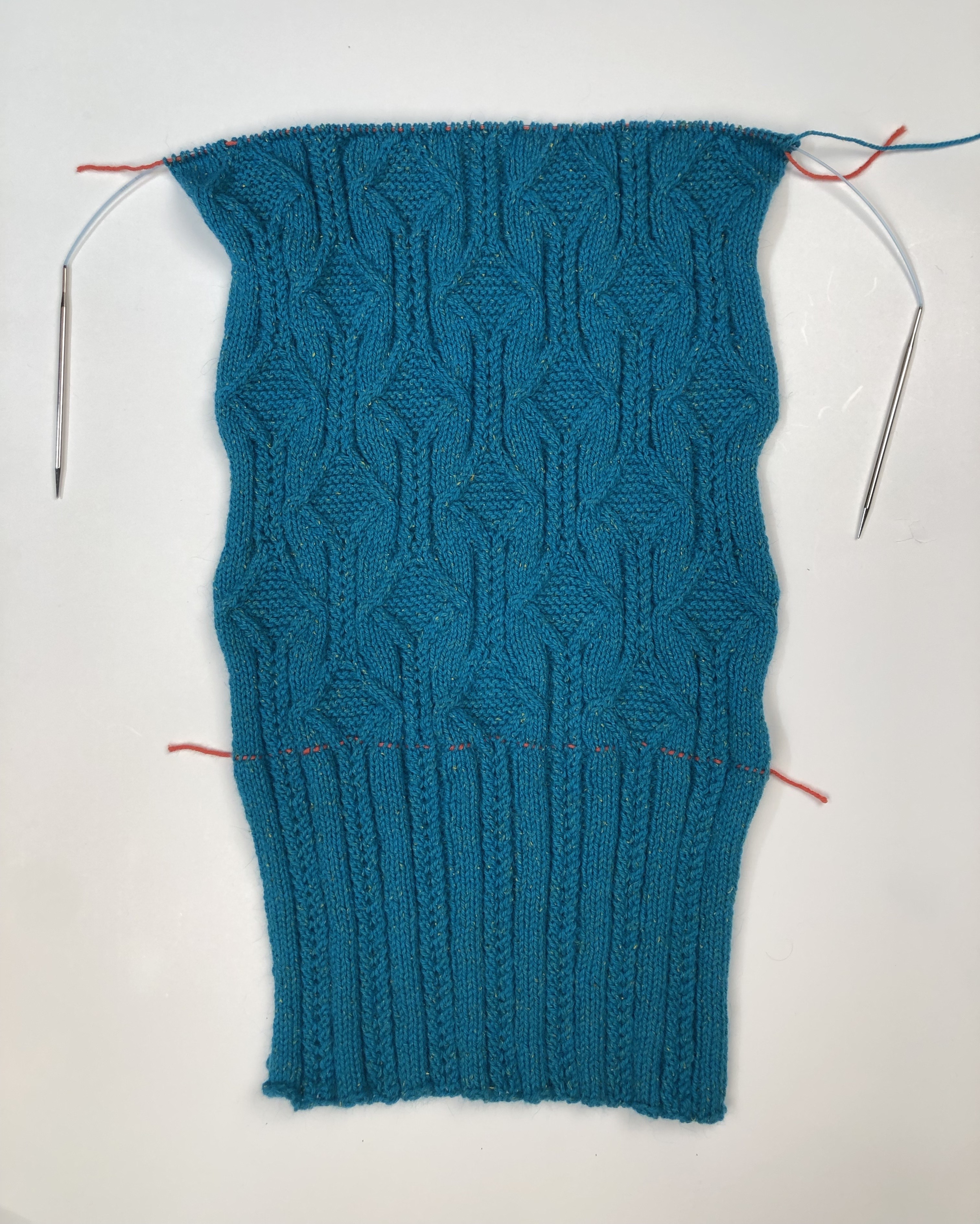 Cable 4 Front (C4F) without a Cable Needle (No CN) - How to Knit